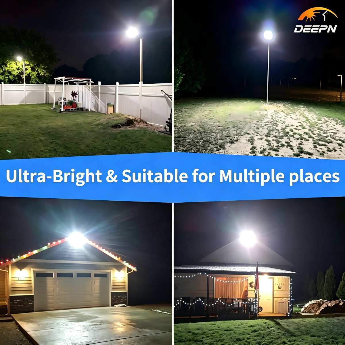 9000W Ultra Bright Solar Led Street Light System