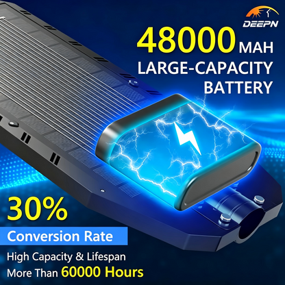 9000W Ultra Bright Solar Led Street Light System